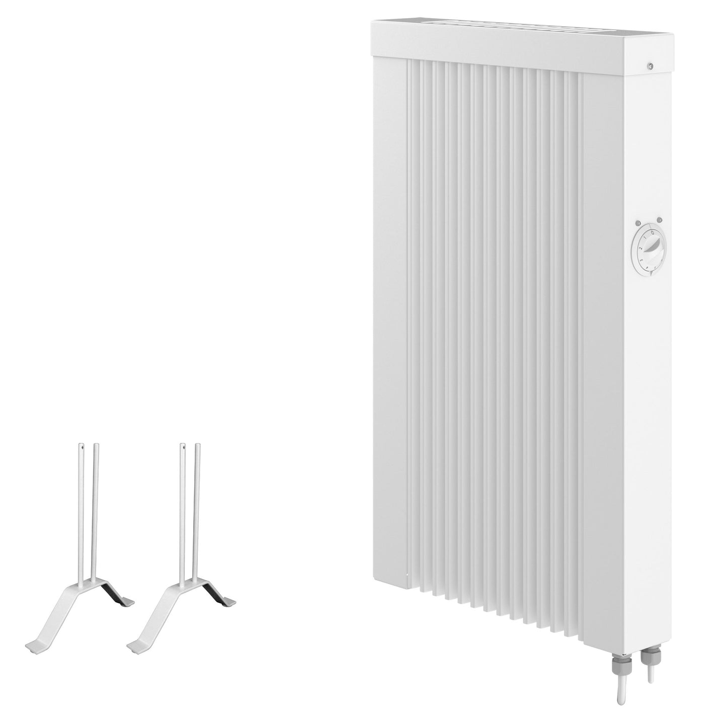 Elektroheizung 500W Wärmespeicher - Thermostat 4-8qm