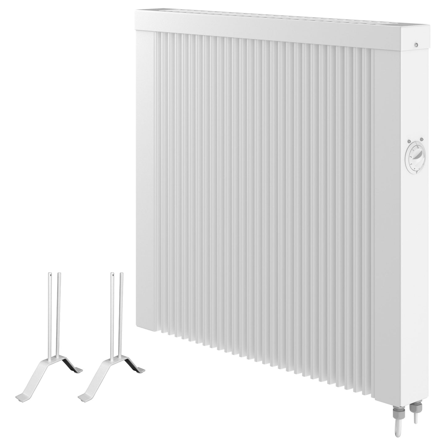 Elektroheizung 1000W Wärmespeicher - Thermostat 8-12qm