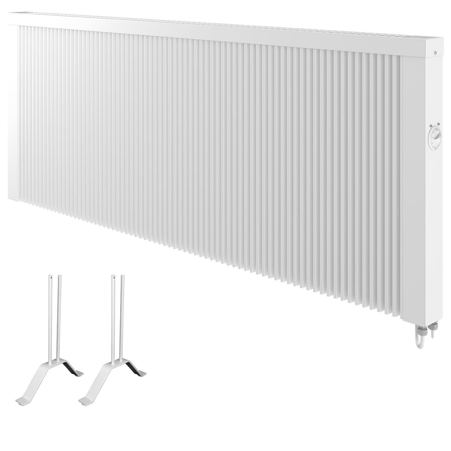 Elektroheizung 2500W Wärmespeicher - Thermostat 23-27qm