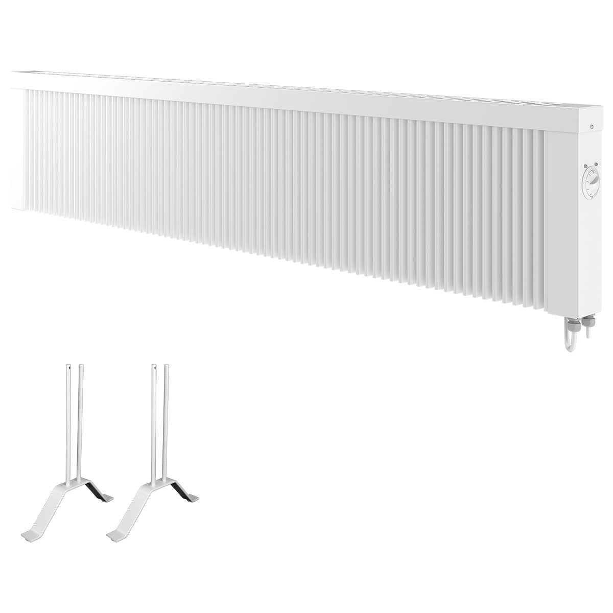 Elektroheizung 2500W Wärmespeicher - Thermostat 23-27qm