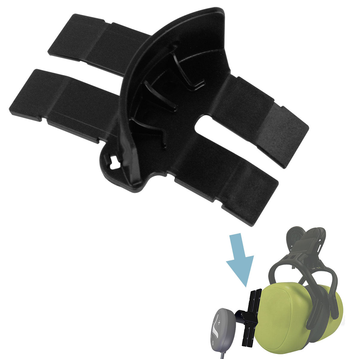 Mikrofon Windschutz Schaumstoff - Universal Klebehalterung