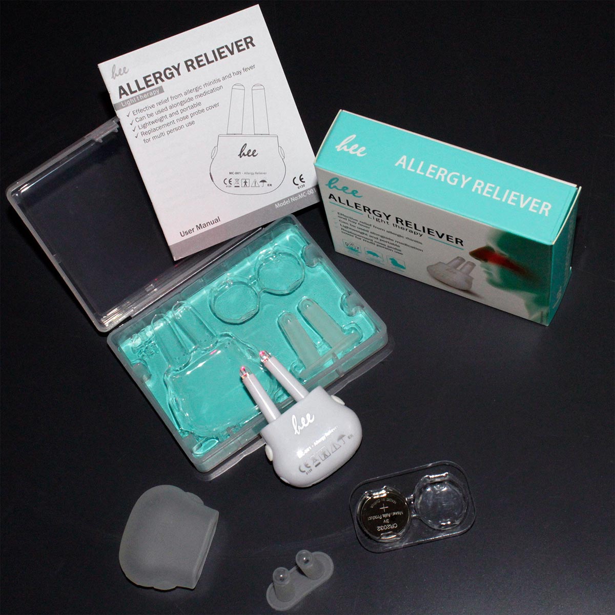 Anti-Allergie-Gerät gegen Heuschnupfen und Hausstaub