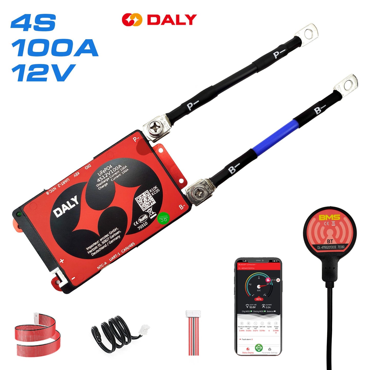 Daly bms mit Bluetooth