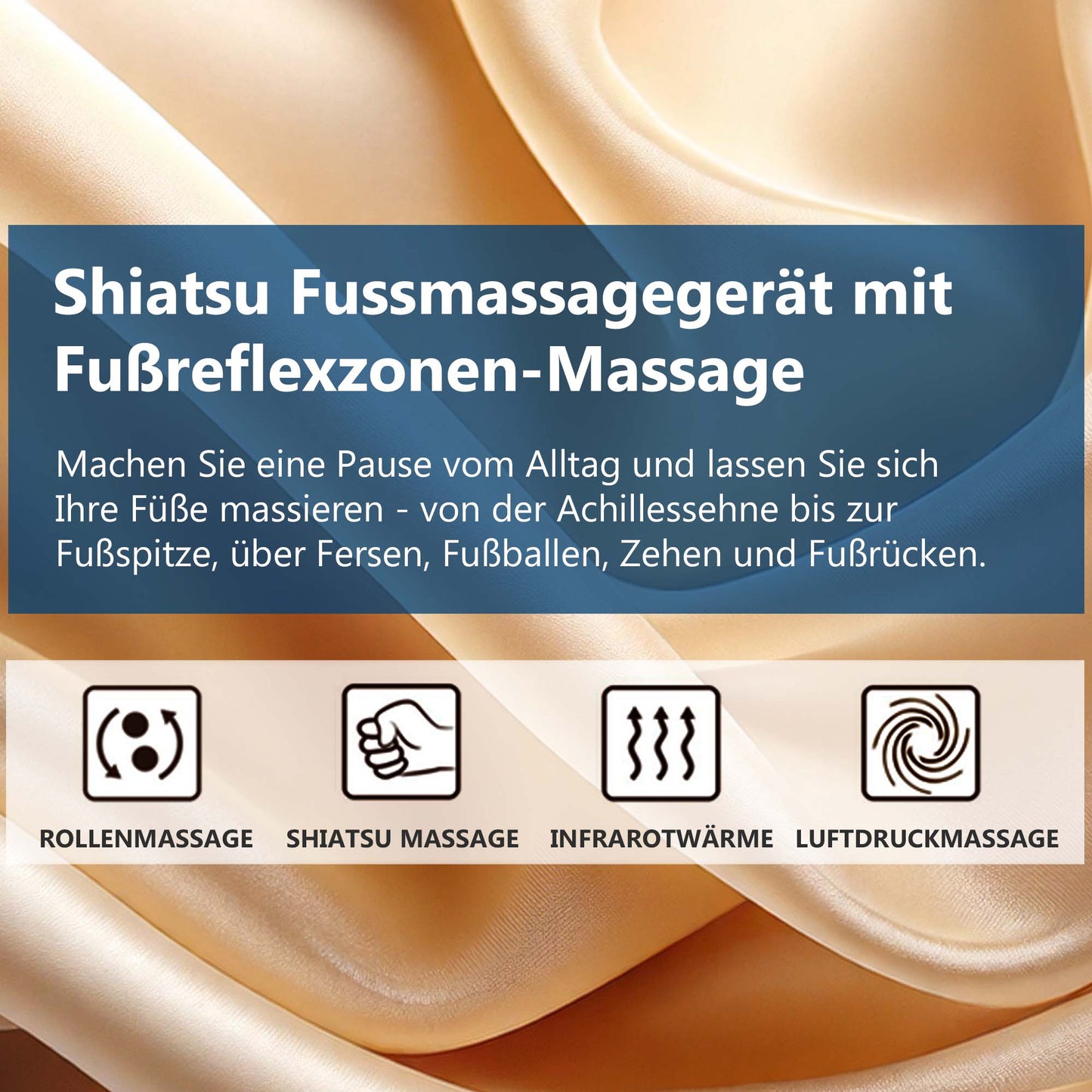 Shiatsu Fußreflexzonen-Massage