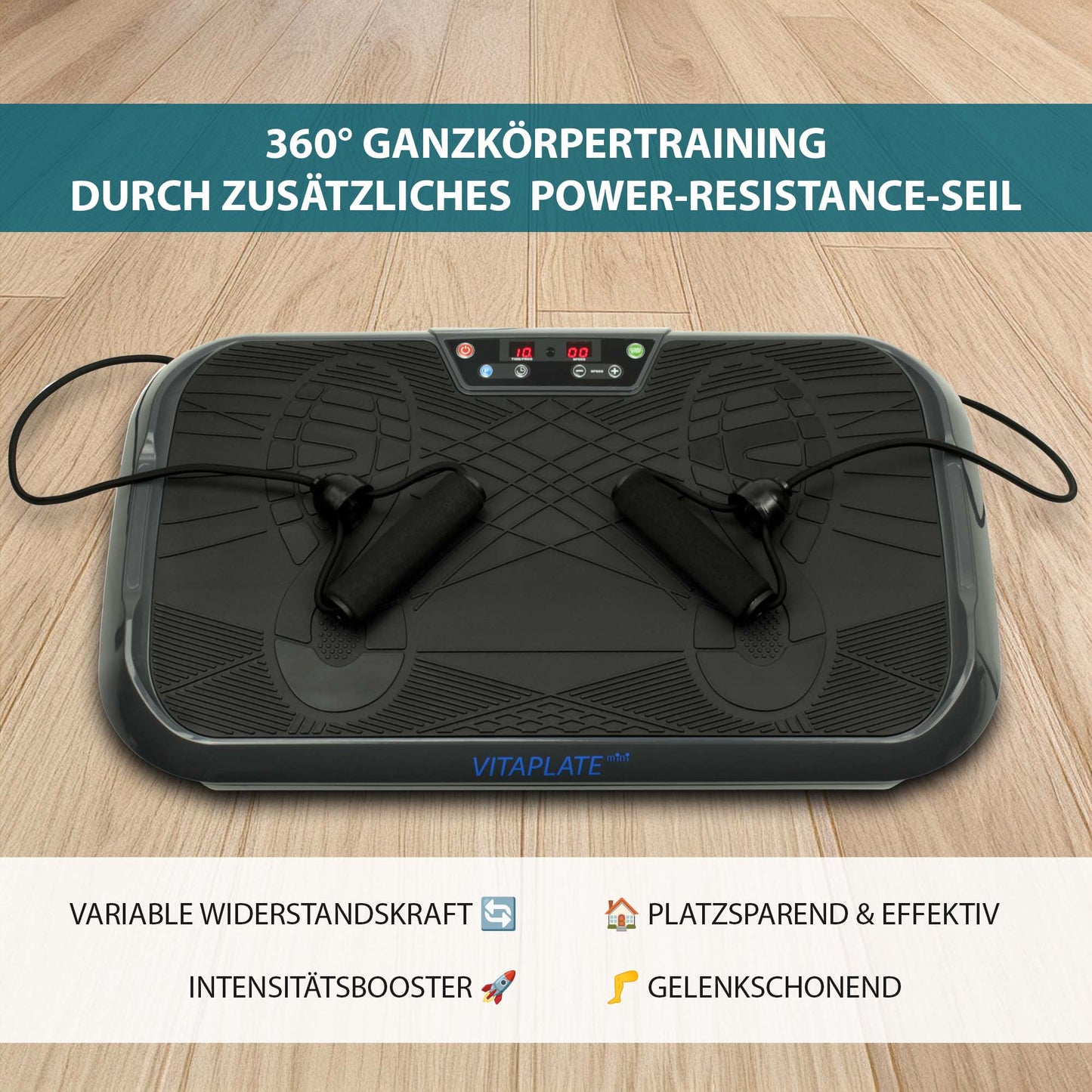 Ganzkörpertraining mit einer Vibrationsplatte - Fitness für den ganzen Körper von zuhause aus