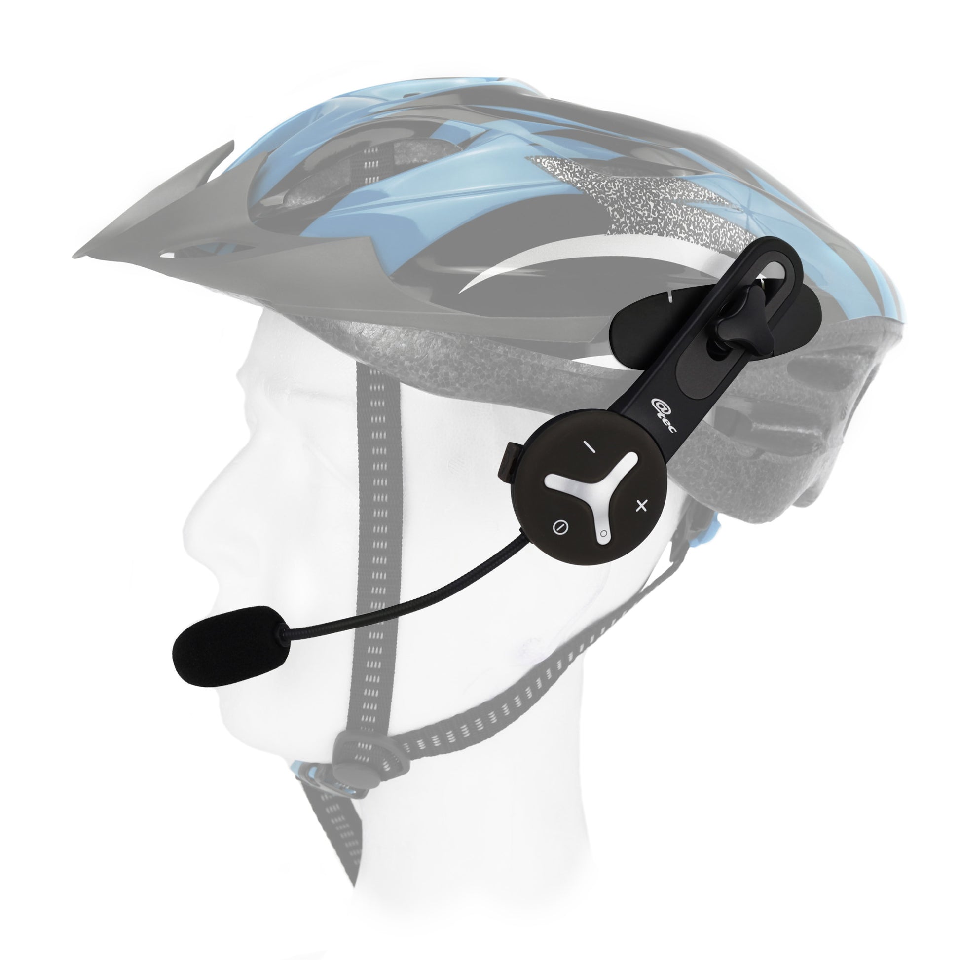 BuddyChat Trio Bluetooth Headset mit langer Akkulaufzeit für Baustellenkommunikation