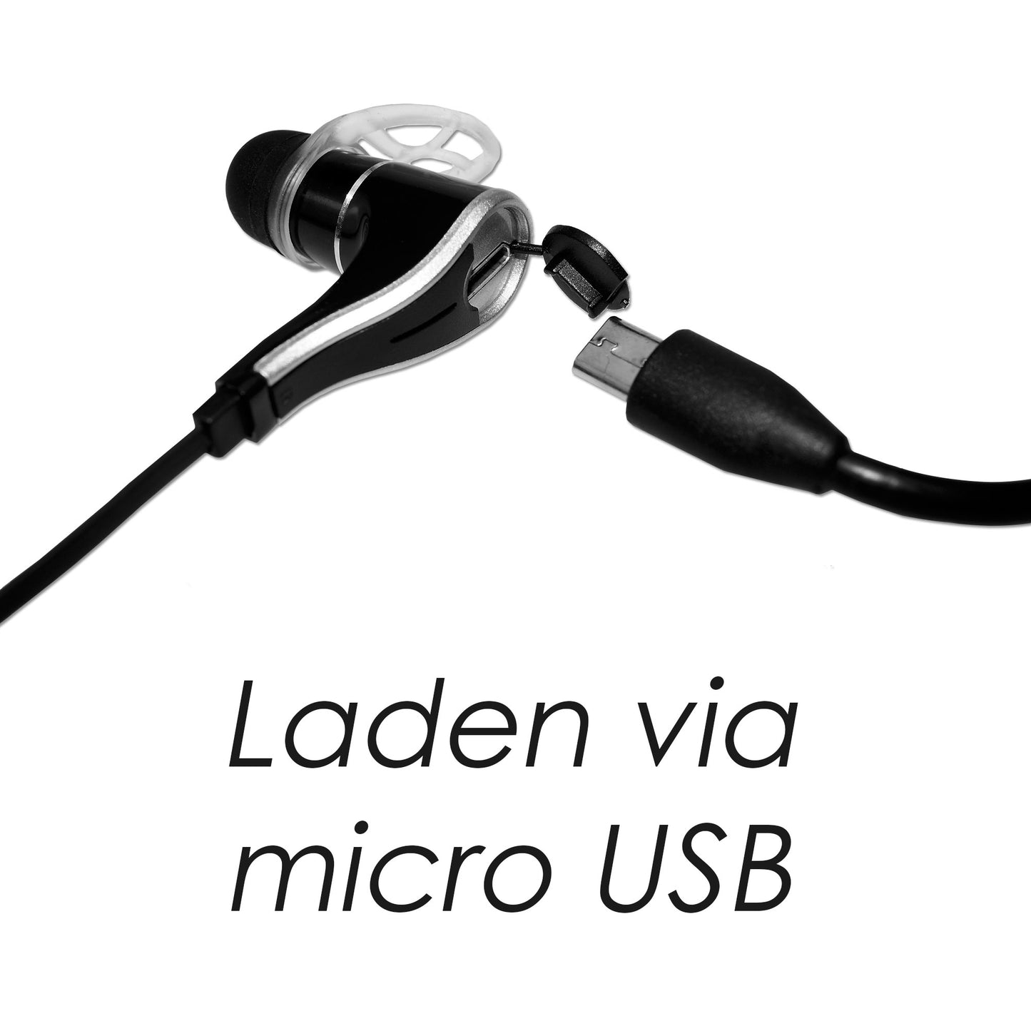 schnurloses Stereo Headset mit integriertem Mikrofon zum Musikhören und Telefonieren