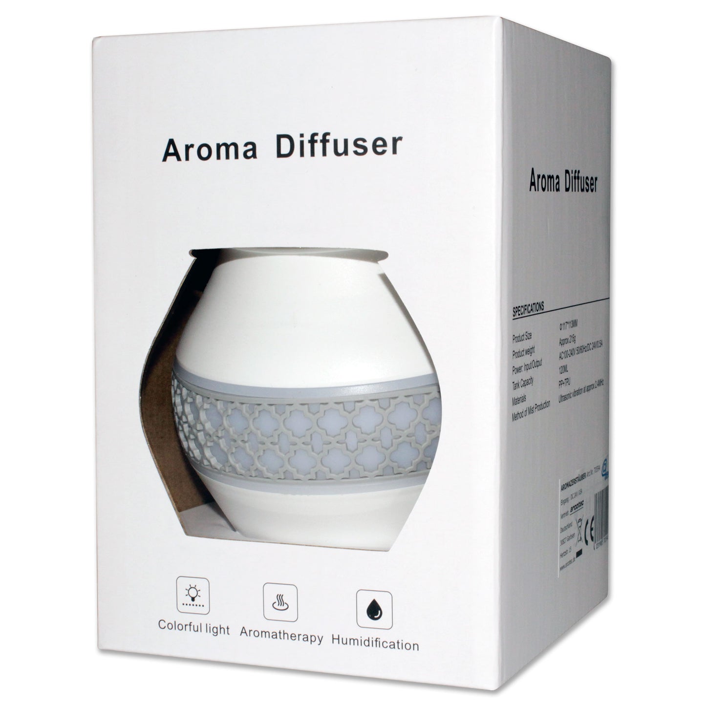 LED Aroma-Diffuser als Nachtleuchte