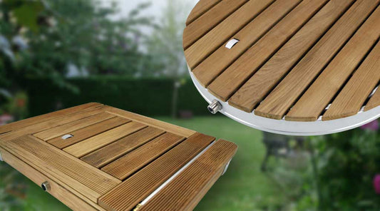 Gartendusche ohne Installation - mobil