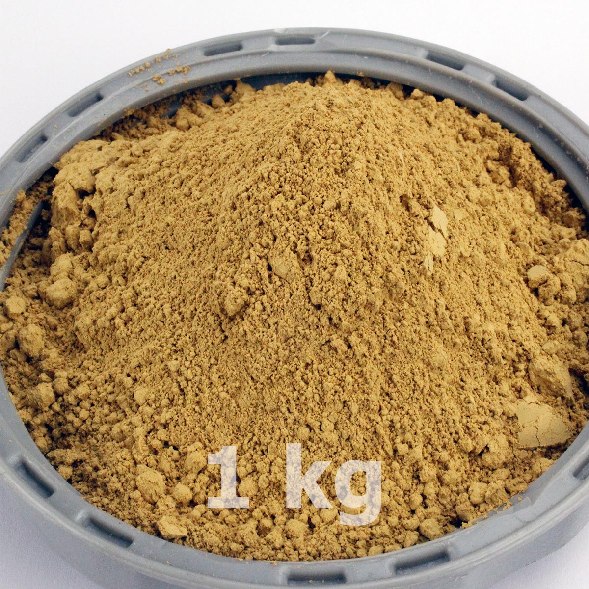 Ockerpulver für Beton / Zement / Gips - 1kg Packung