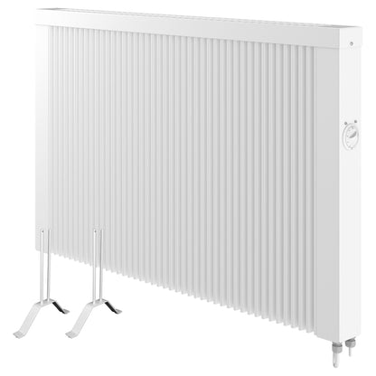 1400 W Flächenspeicherheizung mit Thermostat - 85x62 cm