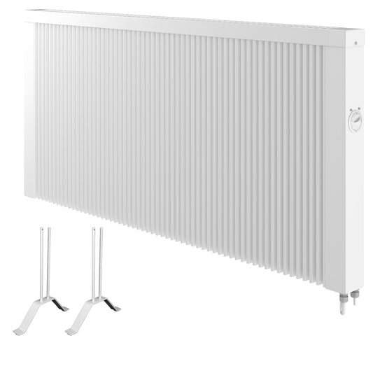 1500 W Flächenspeicherheizung mit Thermostat - 96x62 cm
