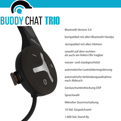 Freisprecheinrichtung für Smartphone - Buddy Chat Trio