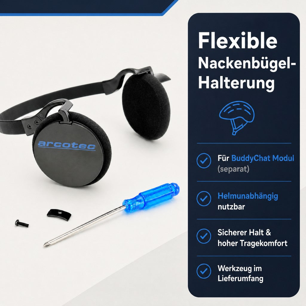 Headset Nackenhalterung für Buddy Chat Modul