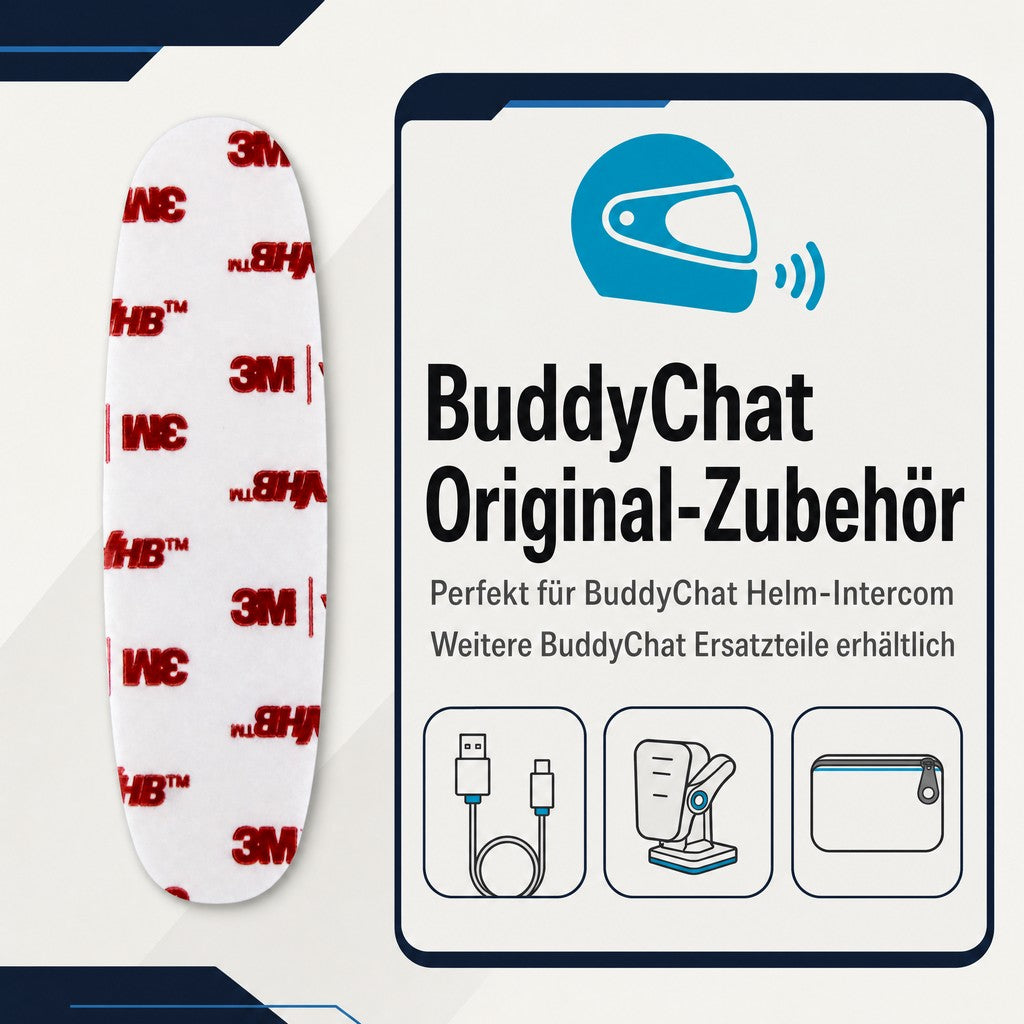 BuddyChat Helmbefestigung Zubehör