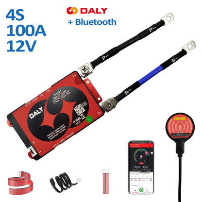 DALY Smart BMS mit Bluetooth für LiFePO4 Akkus