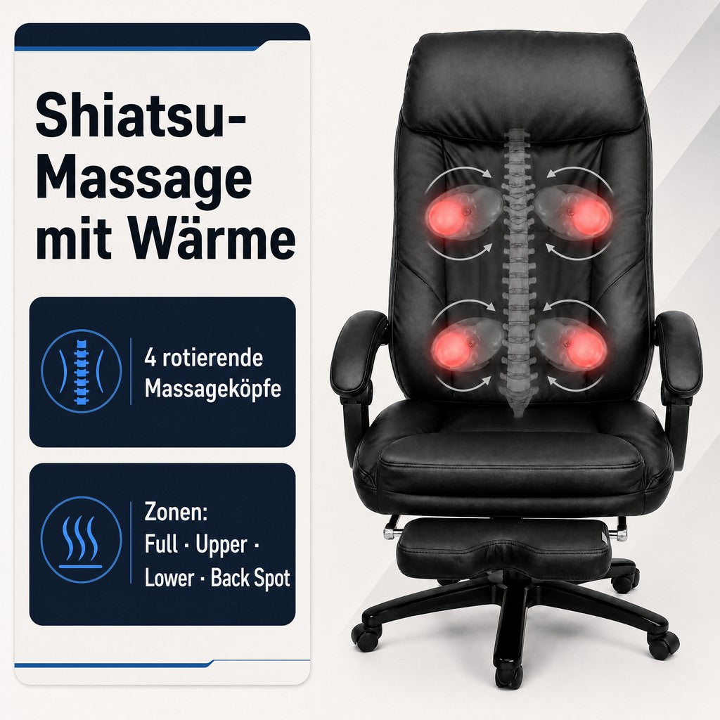 Massagesssel  mit Wärmefunktion