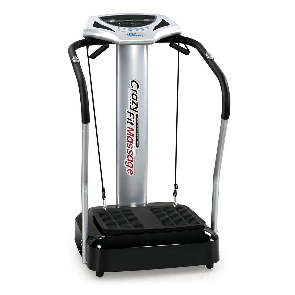 Vibrationsplatte mit Haltegriffen - Crazy Fit