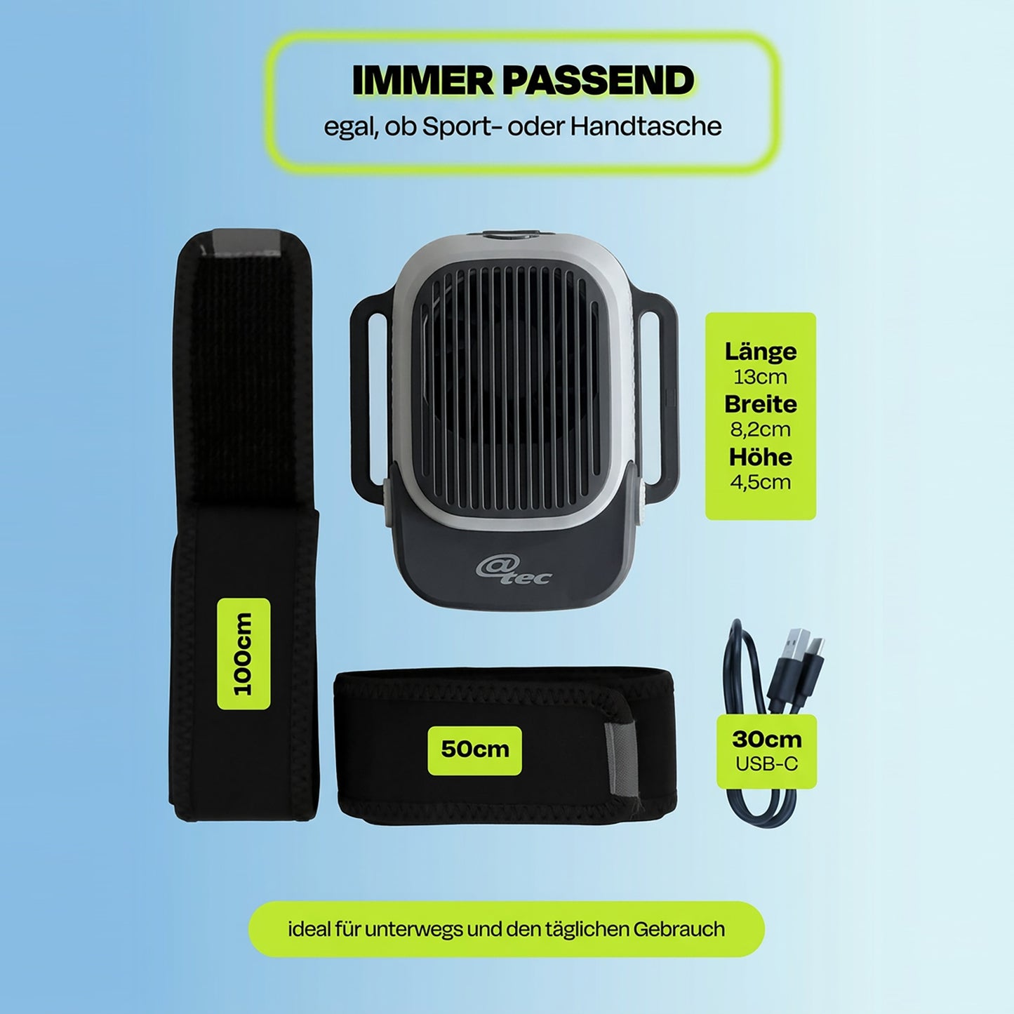 kompaktes Kuehl-und Waermepad, elektrisch