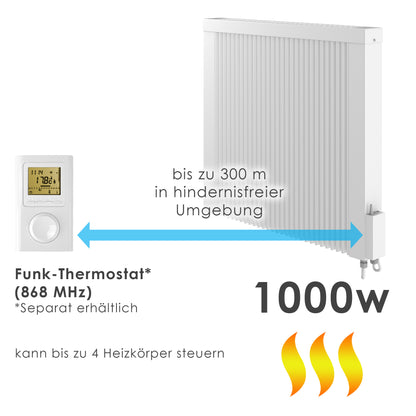 E Heizung mti Funkthermostatat