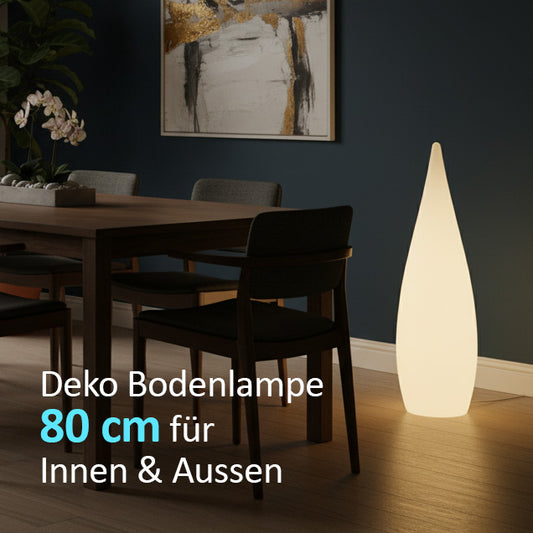 Deko Bodenlampe - 80 cm - für Innen und Außen