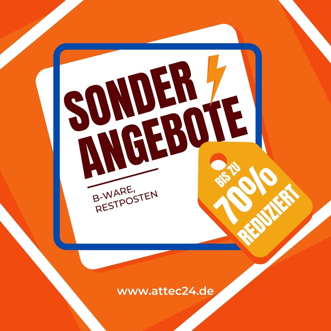 Sonderangebote und B-Ware mit reduzierten Preisen für Elektroartikel und Intercom