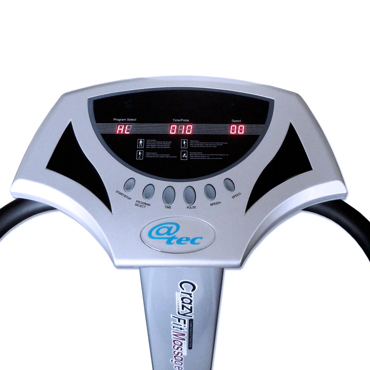 Vibrationsplatte Crazy Fit Massage Fitnessgert fr Zuhause attec24 Vibrationsplatte Crazy Fit Massage Fitnessgert fr Zuhause attec24