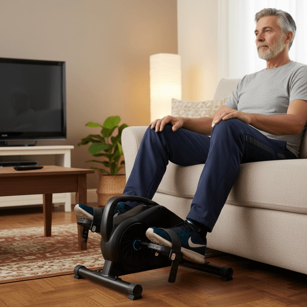 Mini Heimtrainer elektrisch Vita&Bike - Pedaltrainer Arme und Beine 