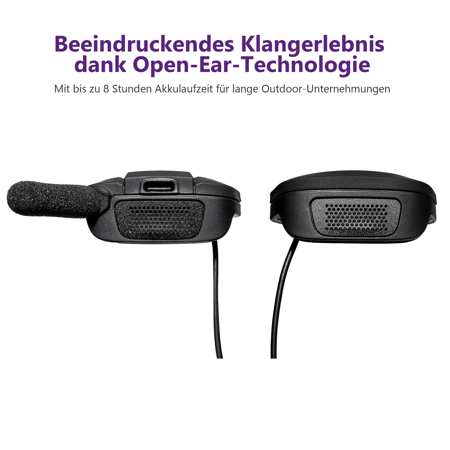 Supertooth ROAMEE Bluetooth Freisprecheinrichtung mit 8 Stunden Akkulaufzeit für lange Outdoor-Touren