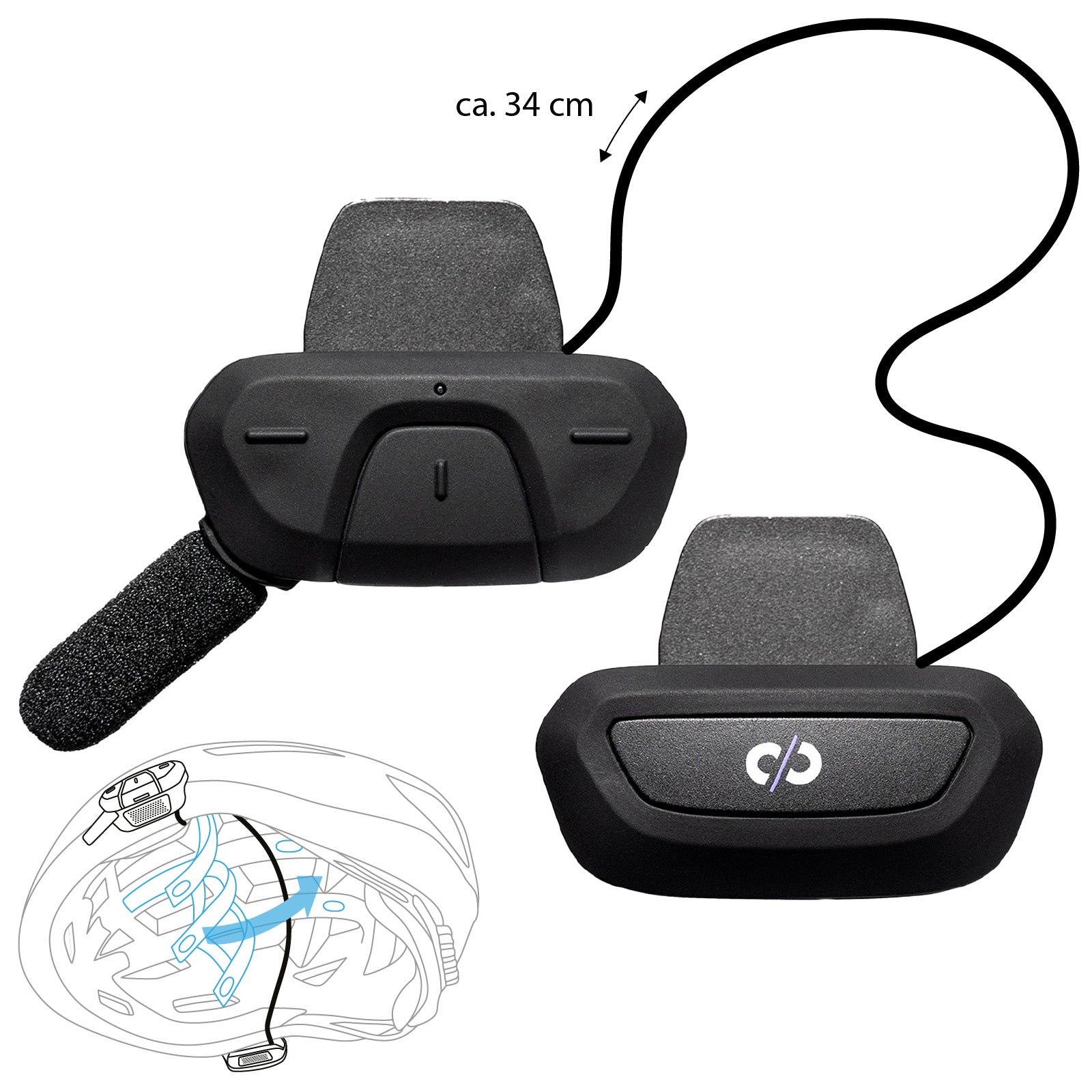 Supertooth ROAMEE Bluetooth Freisprecheinrichtung mit DSP-Technologie für Outdoor-Aktivitäten