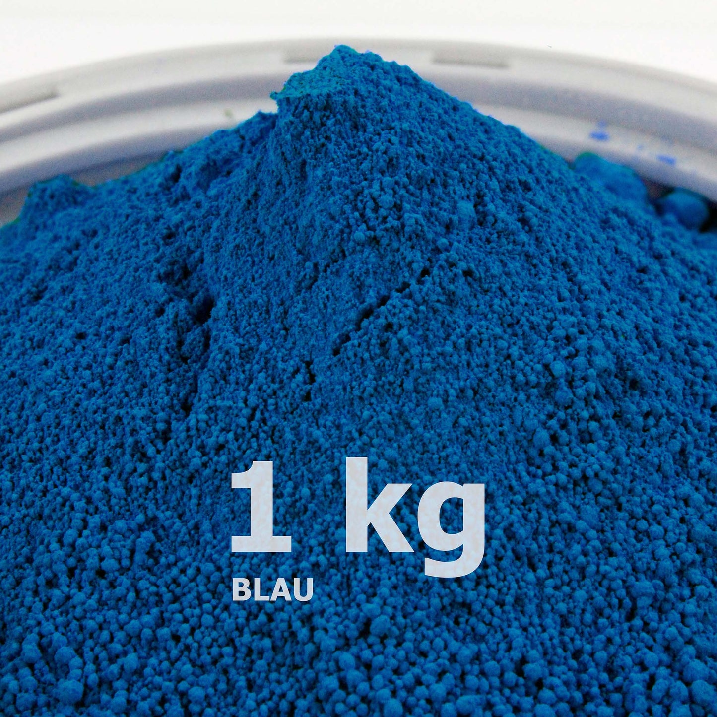 Blaupulver für Beton / Zement / Gips - 1kg Packung