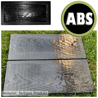 ABS Giessform für Gehwegkanten 50x20cm - Fertigprodukt