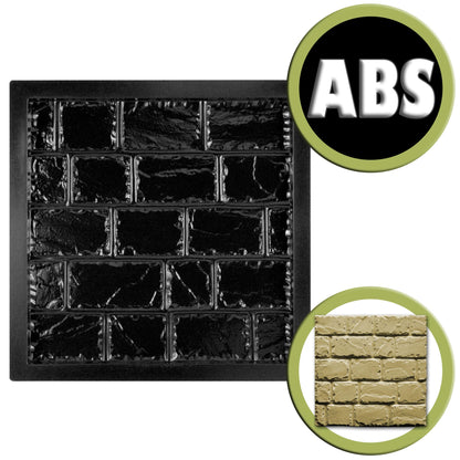 ABS Betonform für Wandpaneele 50x50cm - Aufsicht
