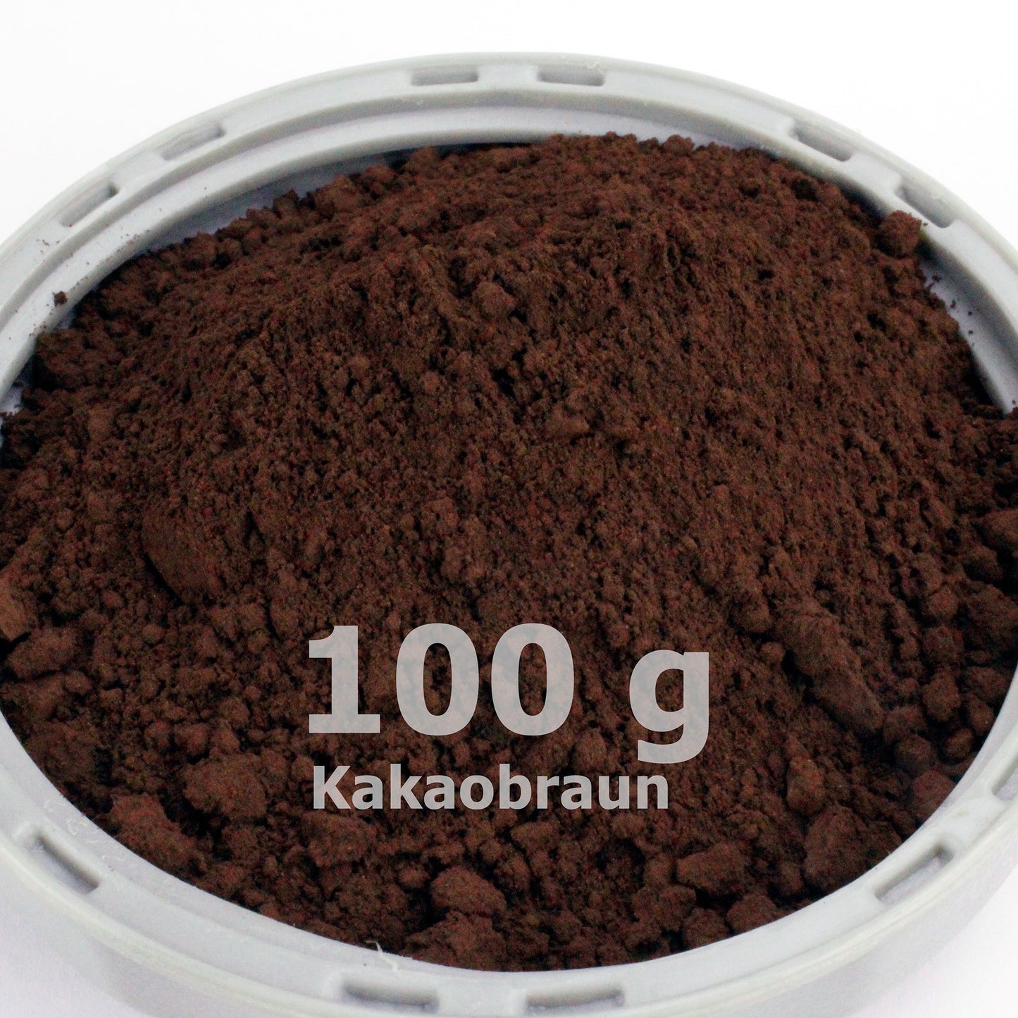Kakaobraunpulver für Beton / Zement / Gips - 100g Probepackung