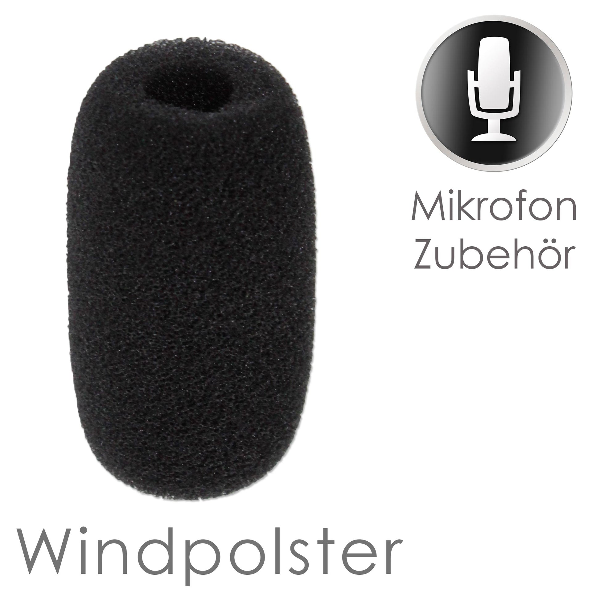 Interphone Windpolster für Mikrofone - Mikrofonschutz
