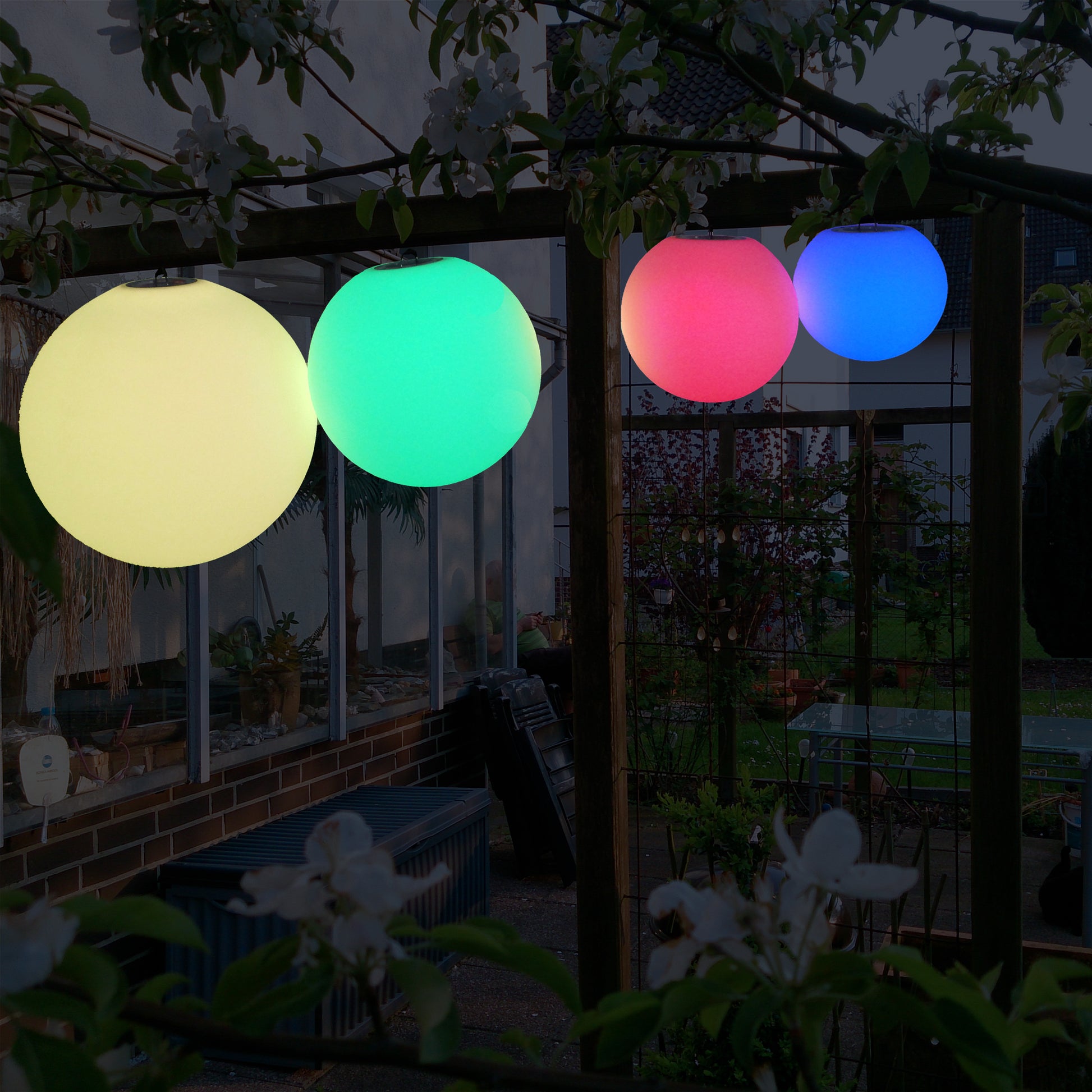 LED Gartenbeleuchtung 35cm - Funktionen
