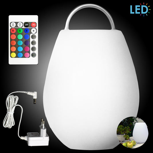 LED Tisch Laterne 31cm mit Fernbedienung