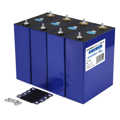 4er Pack Akku Zellen LiFePO4 Batterien für Hausspeicher