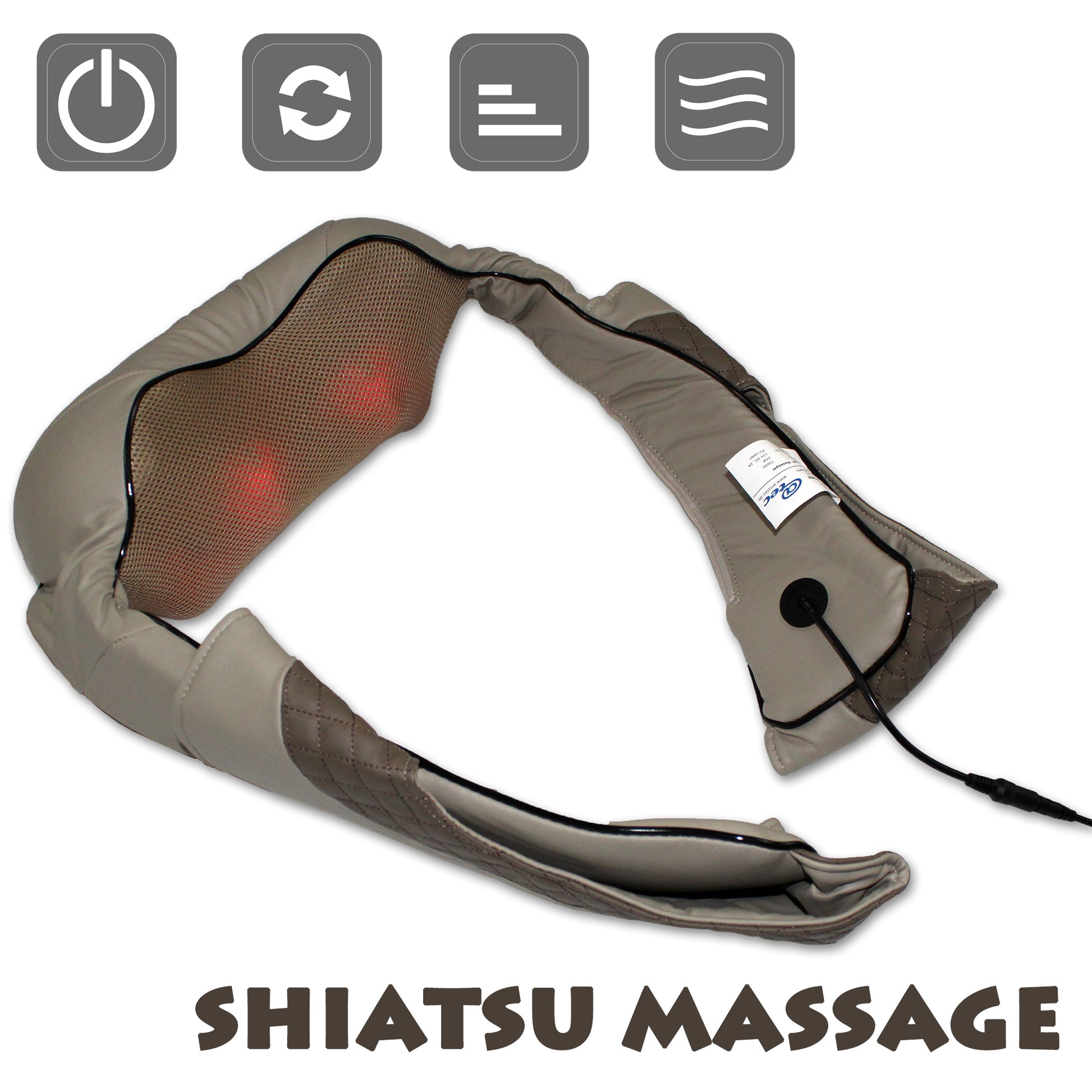 Massagegerät mit Wärmefunktion