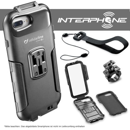 Interphone Lenkradhalterung für iPhone 6+ 6s+ 7+ 8+ Huawei Px Pxx Y5 Y6 - Zubehör