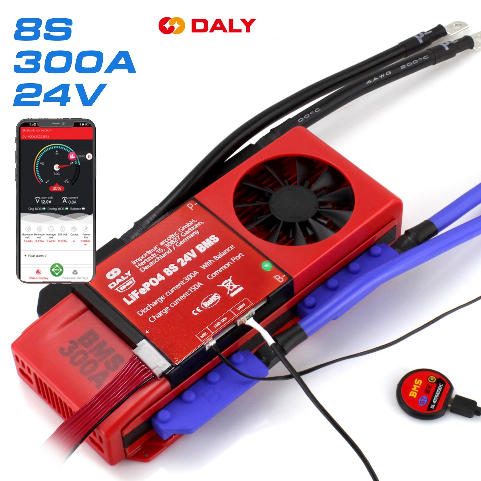 Daly LifePO4 24 V BMS