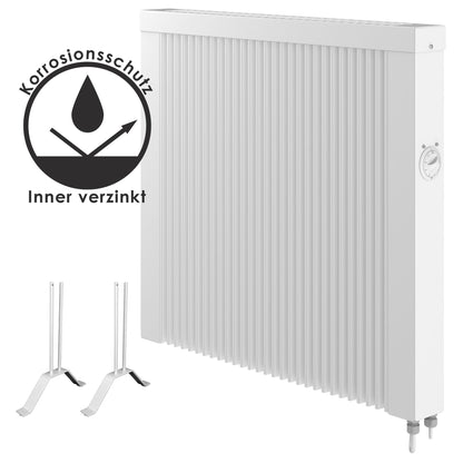 eHeizung 1000 watt mit Standfüßenn und Iinner Verzinkung