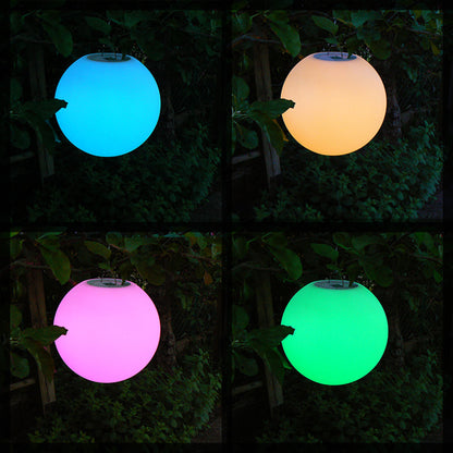 Kabellose Akku LED Kugelleuchte 25cm für Haus und Garten
