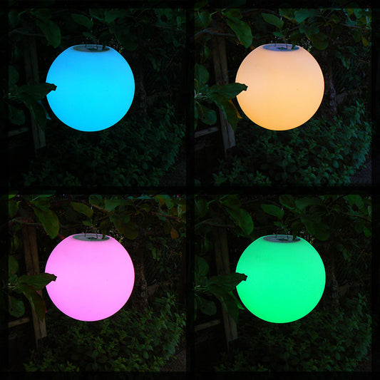 Kabellose Akku LED Kugelleuchte 25cm für Haus und Garten