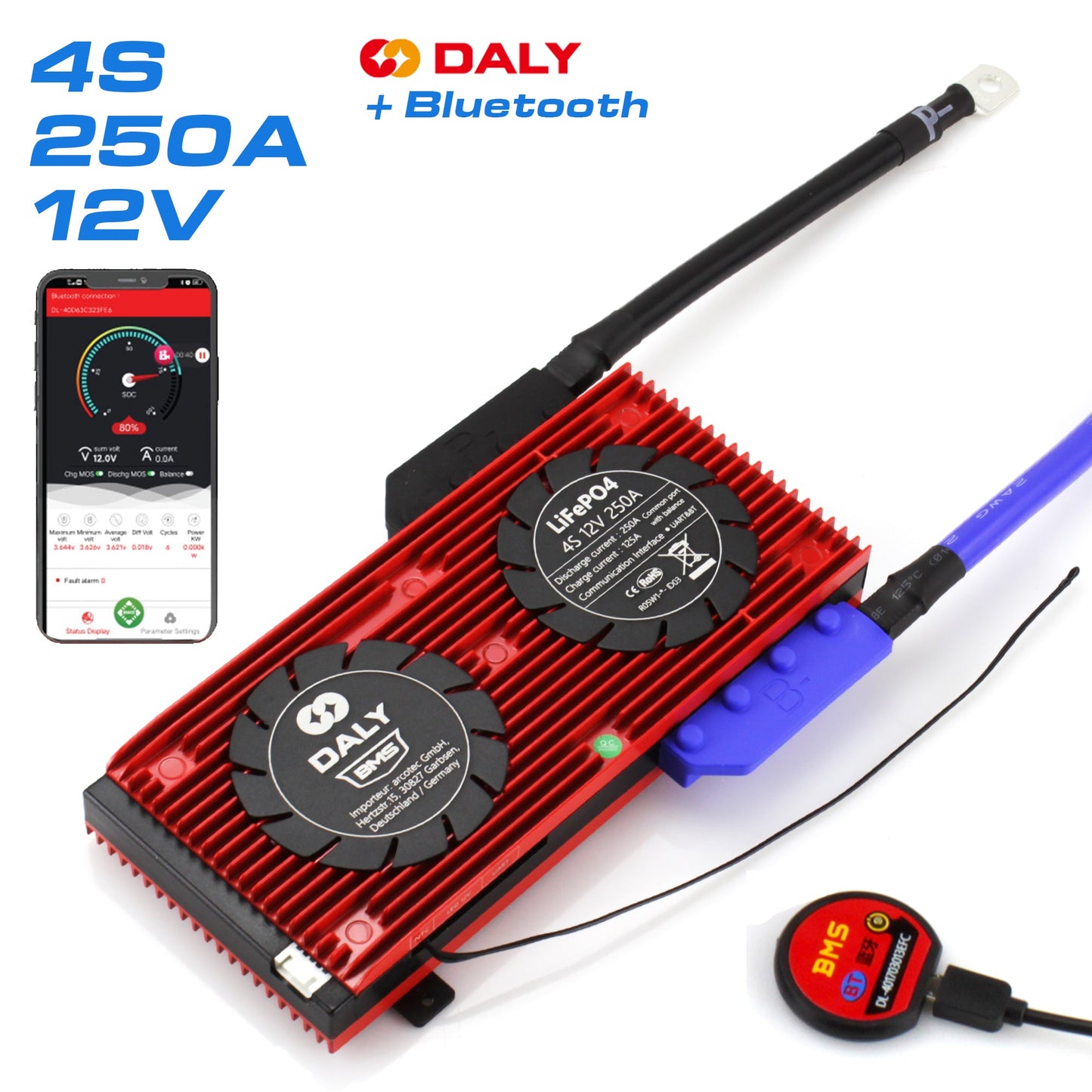 Leistungsstarker Daly BMS