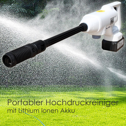 Akku  Wasserpistole für  Terasse oder Auto